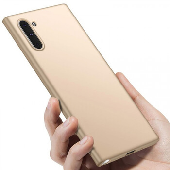 Ochranný plastový kryt pre Samsung Galaxy Note 10 N970F - zlatý