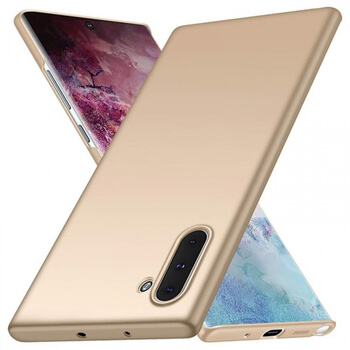 Ochranný plastový kryt pre Samsung Galaxy Note 10 N970F - zlatý