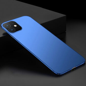 Ochranný plastový kryt pre Apple iPhone 11 - modrý