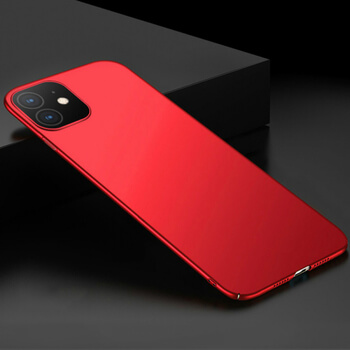 Ochranný plastový kryt pre Apple iPhone 11 - červený
