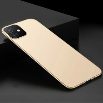Ochranný plastový kryt pre Apple iPhone 11 - zlatý