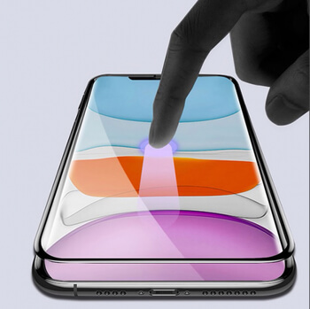 3D ochranné tvrdené sklo s rámčekom pre Apple iPhone 11 Pro - čierne