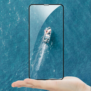 3D ochranné tvrdené sklo s rámčekom pre Apple iPhone 11 Pro - čierne