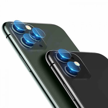 3x Tvrdá ochranné sklo na šošovku fotoaparátu a kamery pre Apple iPhone 11 Pro - 2+1 zdarma