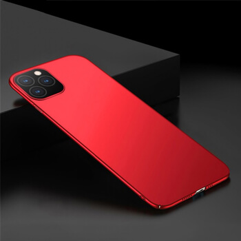 Ochranný plastový kryt pre Apple iPhone 11 Pro Max - červený