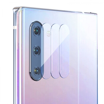 3x Tvrdá ochranné sklo na šošovku fotoaparátu a kamery pre Samsung Galaxy Note 10 N970F - 2+1 zdarma