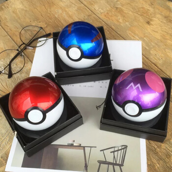 Pokémon Pokéballov LED power banka 12000 mAh LED - červená