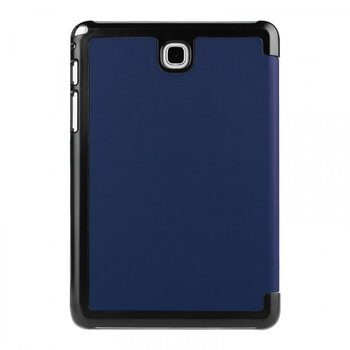 2v1 Smart flip cover + zadný plastový ochranný kryt pre Samsung Galaxy Tab A 10.1 2018 (T590) - tmavo modrý