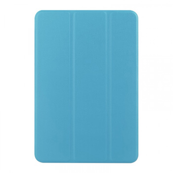 2v1 Smart flip cover + zadný plastový ochranný kryt pre Samsung Galaxy Tab A 10.1 2018 (T590) - svetlo modrý
