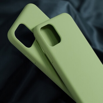 Extrapevný silikónový ochranný kryt pre Apple iPhone 11 - svetlo zelený