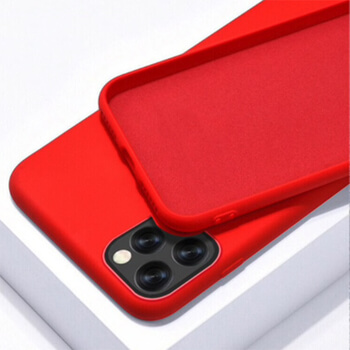Extrapevný silikónový ochranný kryt pre Apple iPhone 11 Pro Max - červený