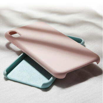Extrapevný silikónový ochranný kryt pre Apple iPhone XS Max - svetlo ružový