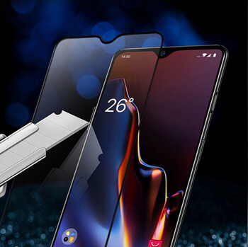 3D ochranné tvrdené sklo s rámčekom pre Xiaomi Redmi Note 8T - čierne