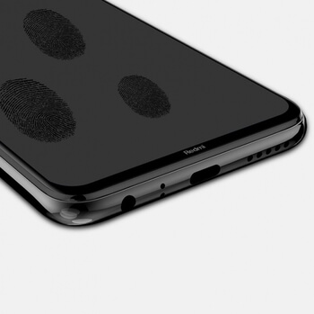 3D ochranné tvrdené sklo s rámčekom pre Xiaomi Redmi Note 8T - čierne