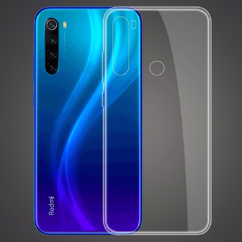 Silikónový obal pre Xiaomi Redmi Note 8T - priehľadný