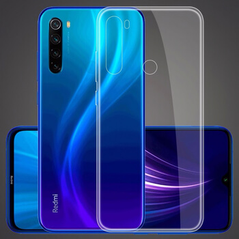 Silikónový obal pre Xiaomi Redmi Note 8T - priehľadný