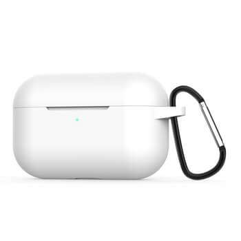 Silikónové ochranné puzdro pre Apple AirPods Pro (1.generace) - biele