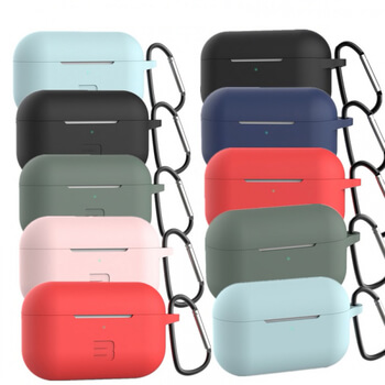 Silikónové ochranné puzdro pre Apple AirPods Pro (1.generace) - fialové