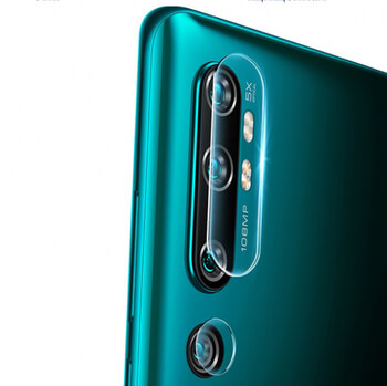 3x Tvrdá ochranné sklo na šošovku fotoaparátu a kamery pre Xiaomi Mi Note 10 (Pro) - 2+1 zdarma