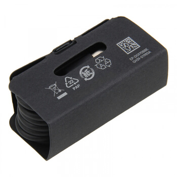 USB dátový a nabíjací kábel USB Type C s puzdrom - čierny