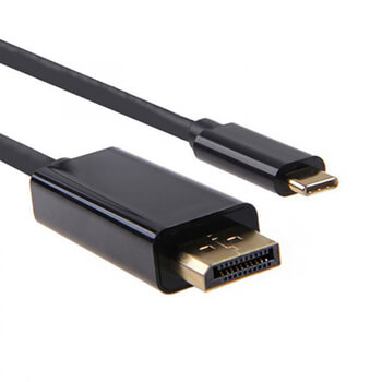 Redukcia prepojovací kábel DisplayPort 4K HDTV USB 3.1 Typ USB-C 60Hz