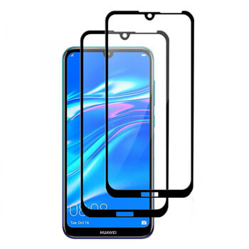3D ochranné tvrdené sklo s rámčekom pre Honor 8S - čierne