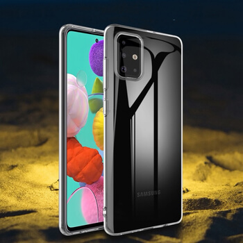 Silikónový obal pre Samsung Galaxy A71 A715F 4G - priehľadný