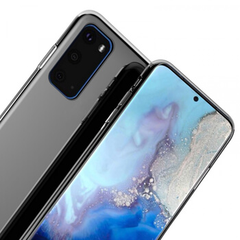 Silikónový obal pre Samsung Galaxy S20 G980F - priehľadný
