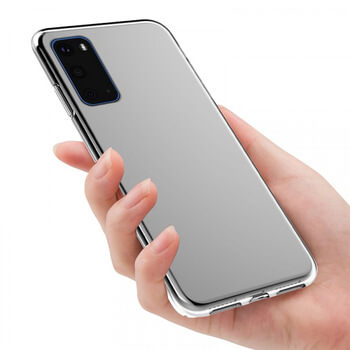 Silikónový obal pre Samsung Galaxy S20 G980F - priehľadný