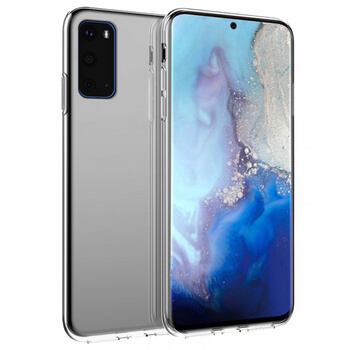 Silikónový obal pre Samsung Galaxy S20 G980F - priehľadný