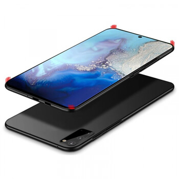 Ochranný plastový kryt pre Samsung Galaxy S20 G980F - červený