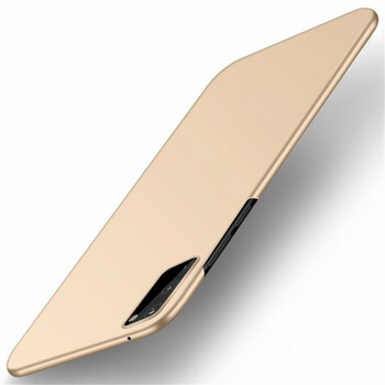 Ochranný plastový kryt pre Samsung Galaxy S20+ G985F - zlatý