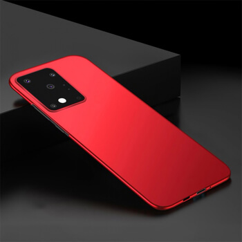 Ochranný plastový kryt pre Samsung Galaxy S20 Ultra G988F - červený
