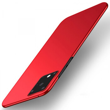 Ochranný plastový kryt pre Samsung Galaxy S20 Ultra G988F - červený