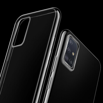 Silikónový obal pre Samsung Galaxy A51 A515F - priehľadný