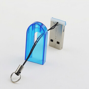 USB Redukcia a čítačka pamäťových Micro SD kariet