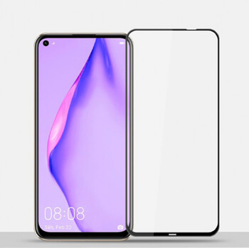 3D ochranné tvrdené sklo s rámčekom pre Huawei P40 Lite - čierne
