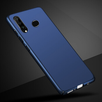 Ochranný plastový kryt pre Huawei P40 Lite E - modrý