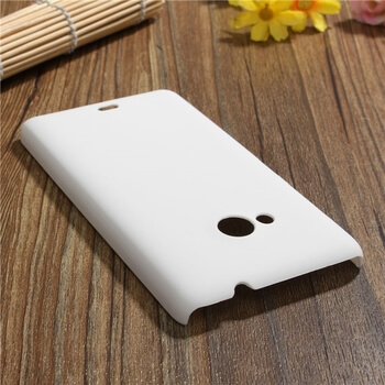 Plastový obal pre Nokia Lumia 535 - biely