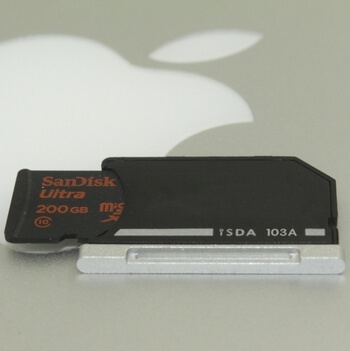 Micro SD Card adaptér pamäťových kariet pre Apple MacBook Air 13" (2012-2017)