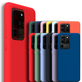 Extrapevný silikónový ochranný kryt pre Samsung Galaxy S20 Ultra G988F - čierny