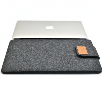 Ochranný filcový obal pre Apple MacBook Pro 13" TouchBar (2016-2019) - čierny