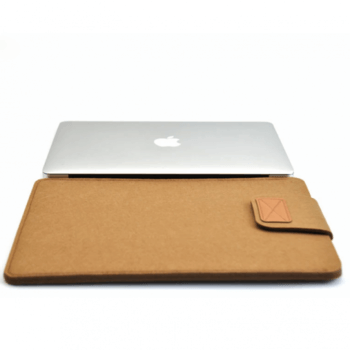 Ochranný filcový obal pre Apple MacBook Pro 13" TouchBar (2016-2019) - hnedý