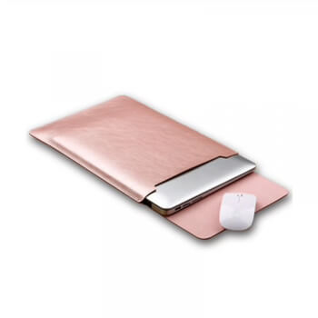 Ochranný kožený obal pre Apple MacBook Air 13" (2012-2017) - ružový