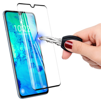 3x SES 3D ochranné tvrdené sklo pre Xiaomi Mi Note 10 (Pro) - čierne - 2+1 zdarma