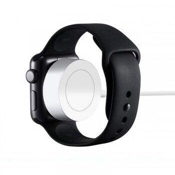 Magnetická bezdrôtová nabíjačka pre Apple Watch biela
