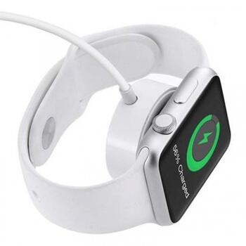 Magnetická bezdrôtová nabíjačka pre Apple Watch biela