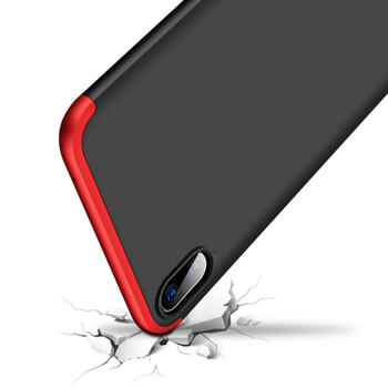 Ochranný 360 ° celotelový plastový kryt pre Samsung Galaxy A10 A105F - ružový