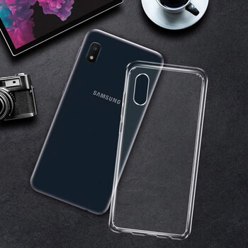 Silikónový obal pre Samsung Galaxy A10 A105F - priehľadný