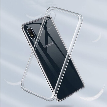 Silikónový obal pre Samsung Galaxy A10 A105F - priehľadný